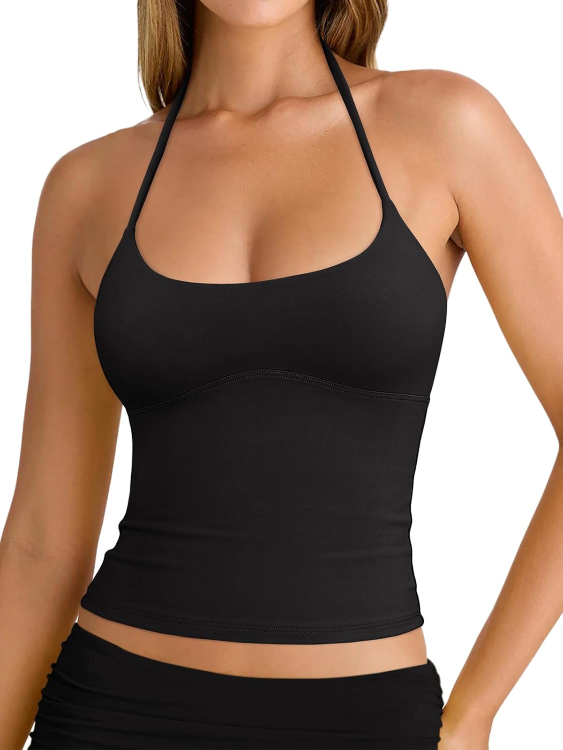 REORIA Women's Sexy Halter Backless