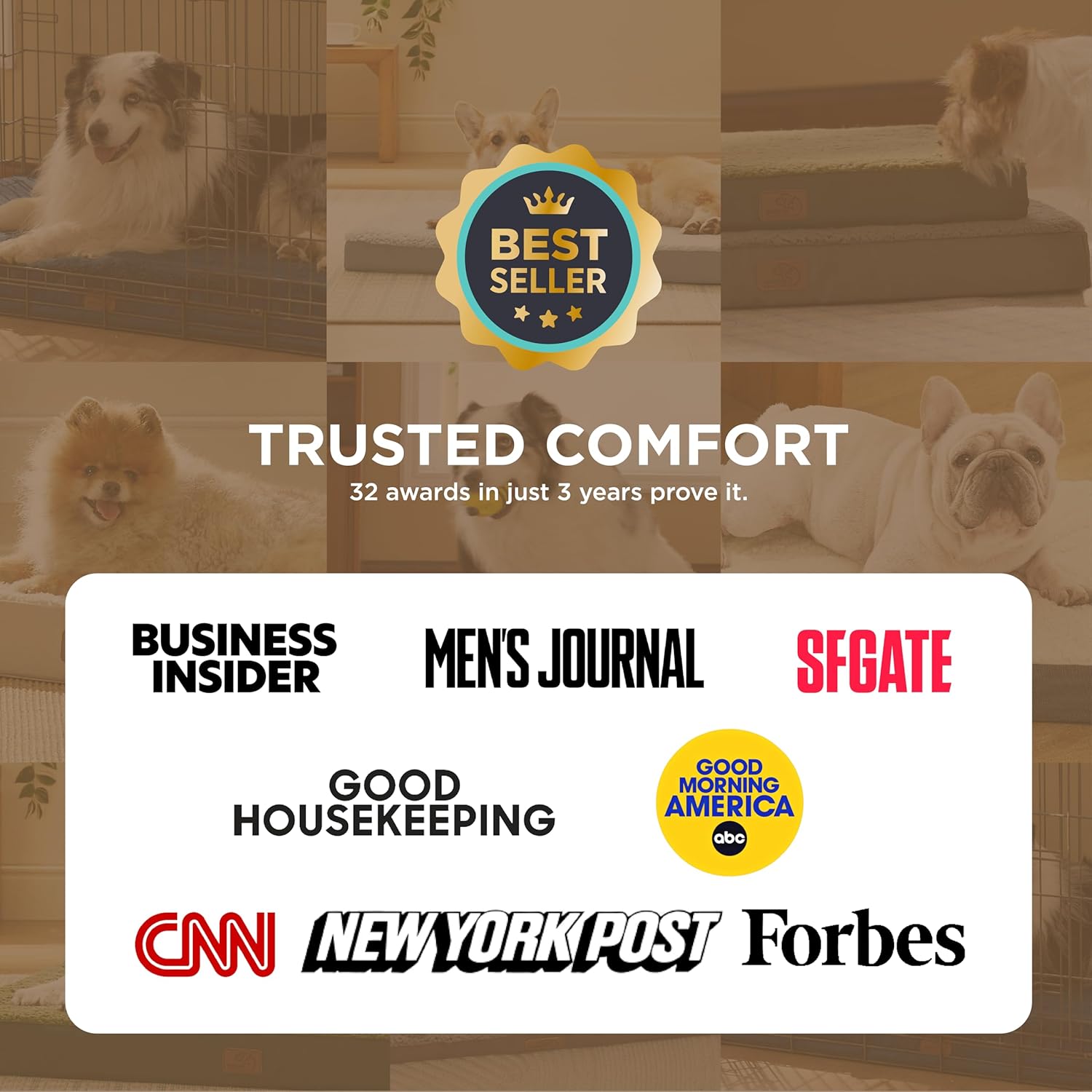 Bedsure Dog Beds Large Sized