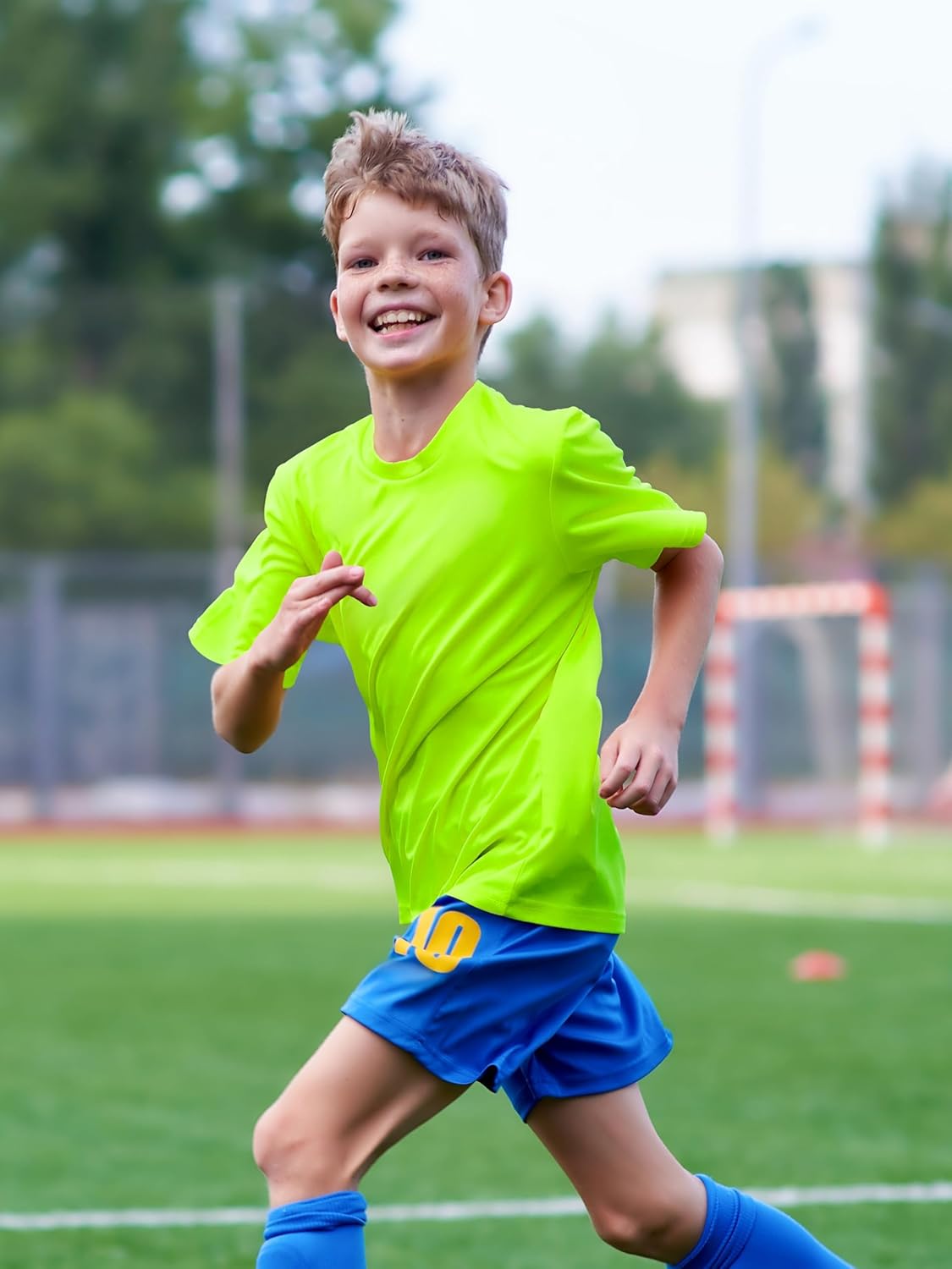 Boys Neon Shirts Dry Fit