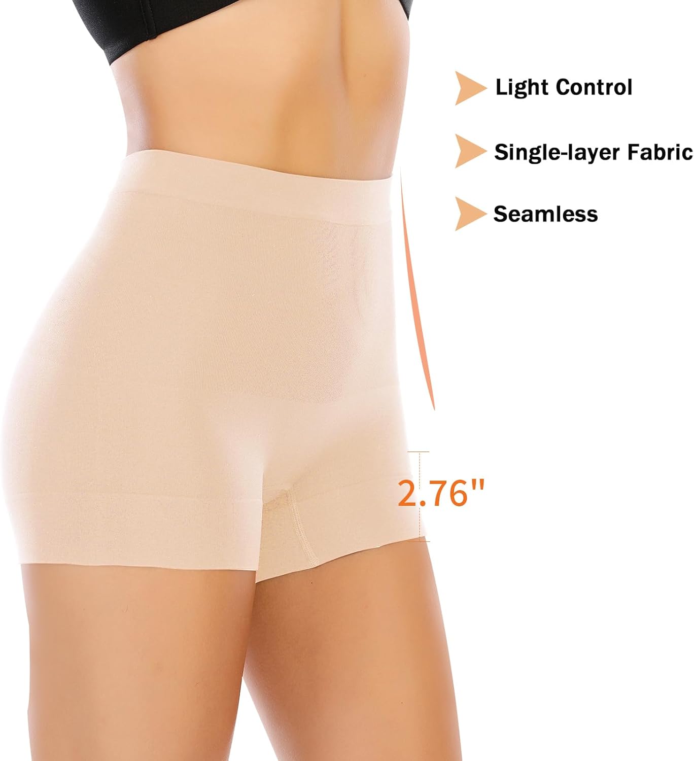 Womens Seamless Shaping Boyshorts Panties