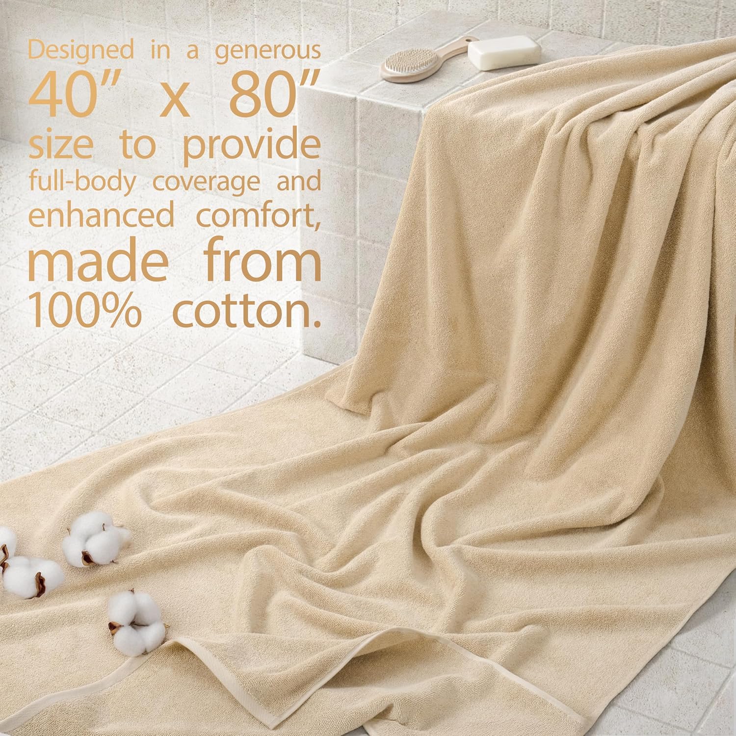 Cotton Paradise 100% Cotton Turkish