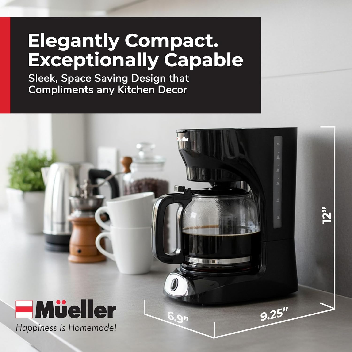 Mueller 12-Cup Drip Coffee Maker