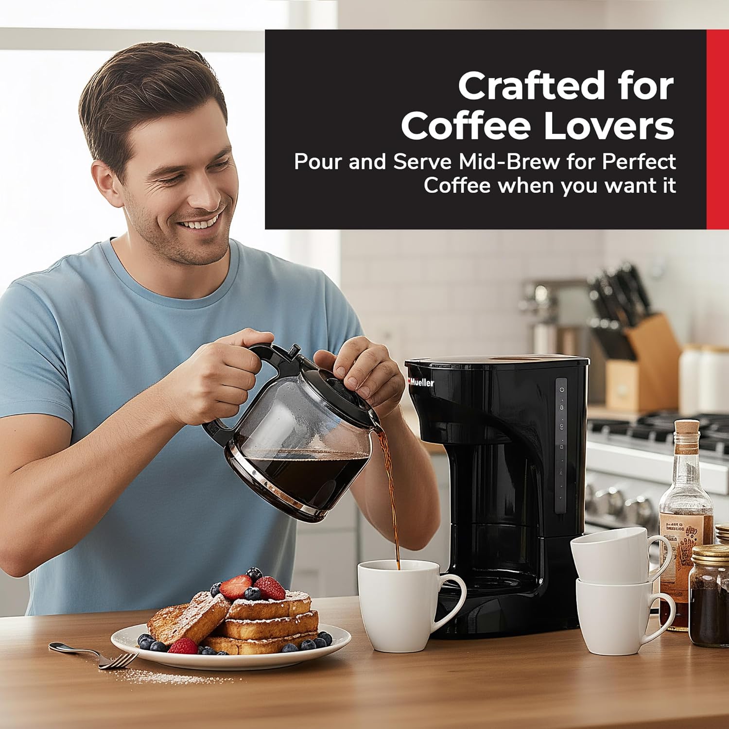 Mueller 12-Cup Drip Coffee Maker