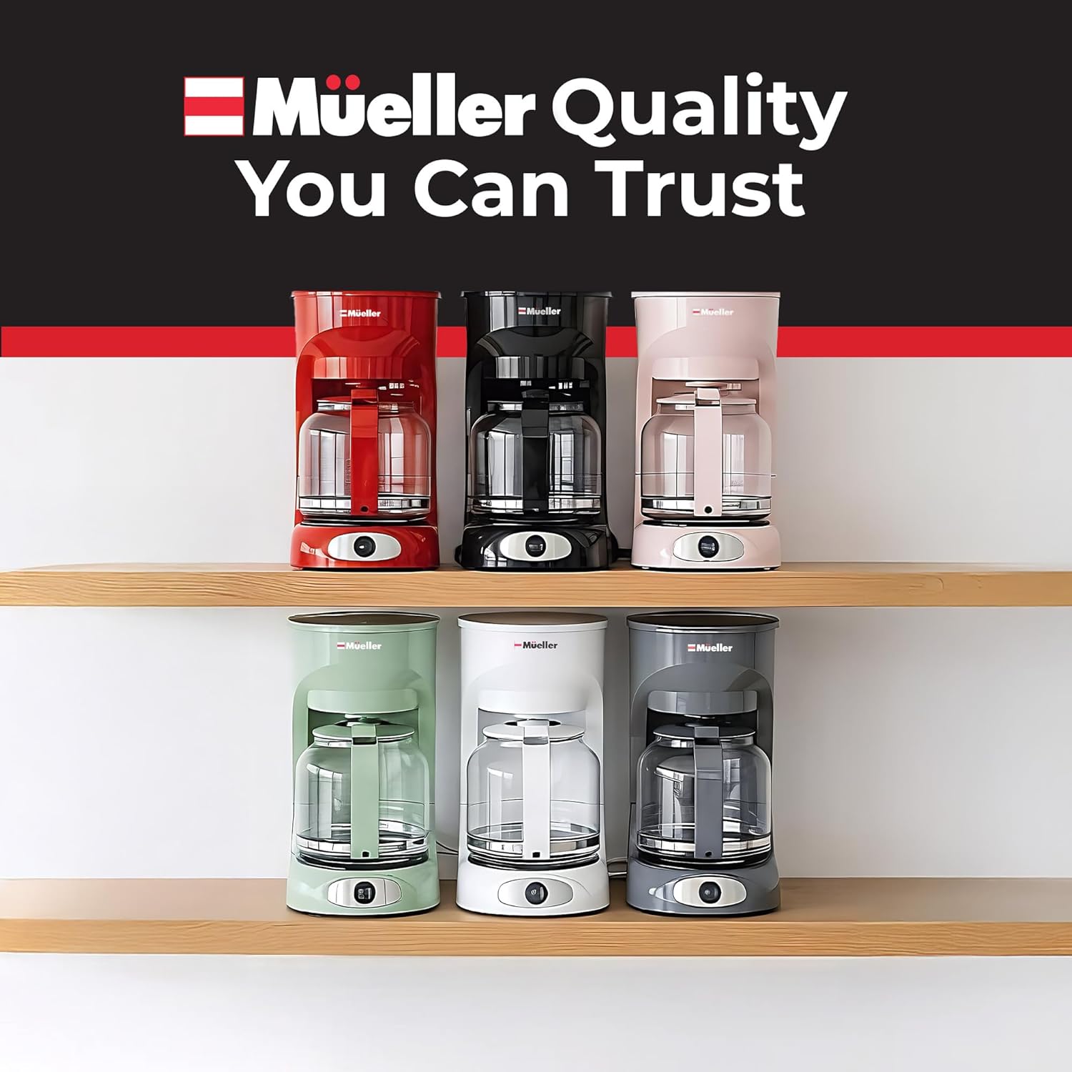 Mueller 12-Cup Drip Coffee Maker