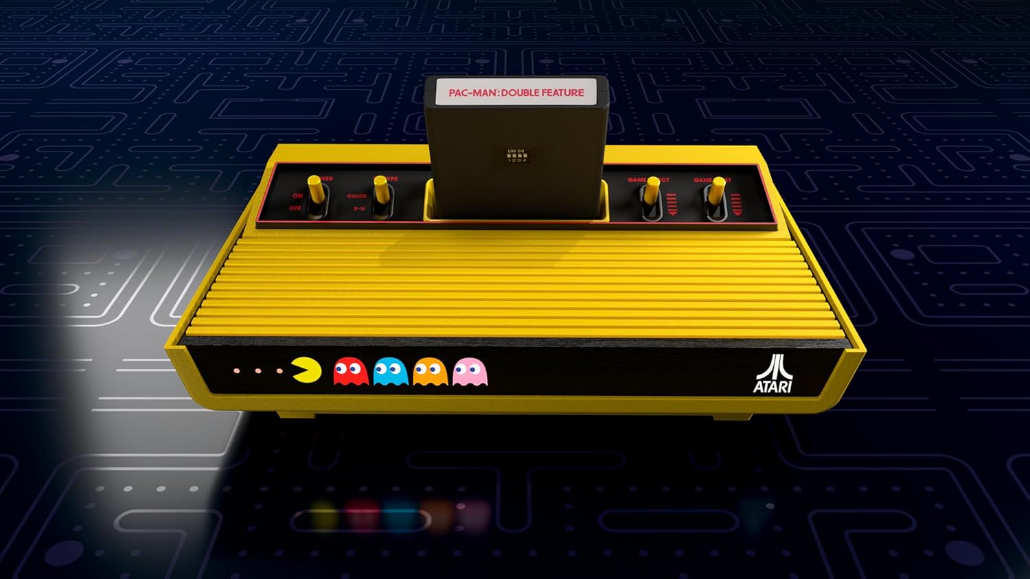 Atari 2600+ PAC-MAN Edition Console, Game & Wireless Joystick - Image 2