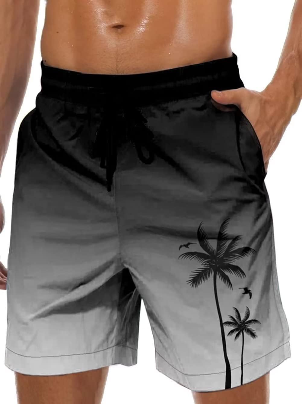 Men's Swim Trunks Hawaiian Bathing