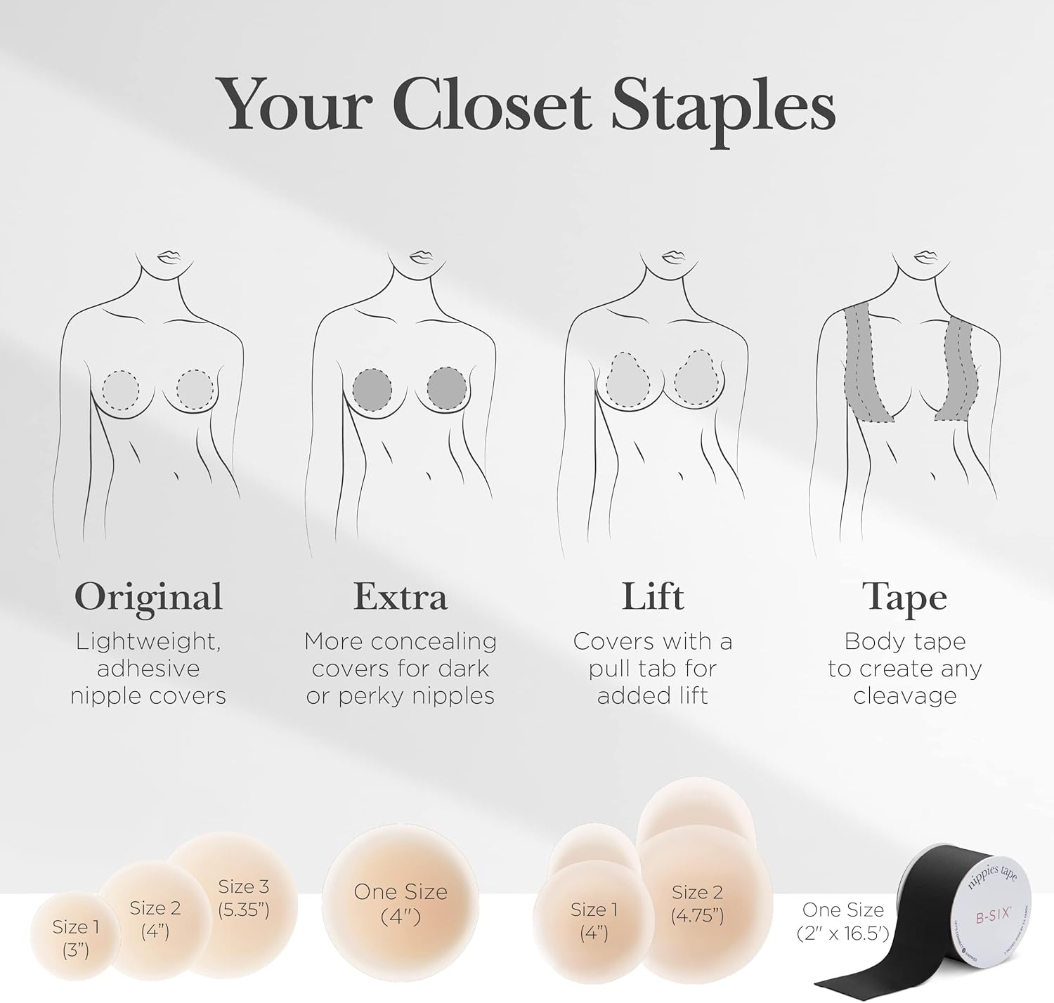 Nippies Nipple Covers for Women