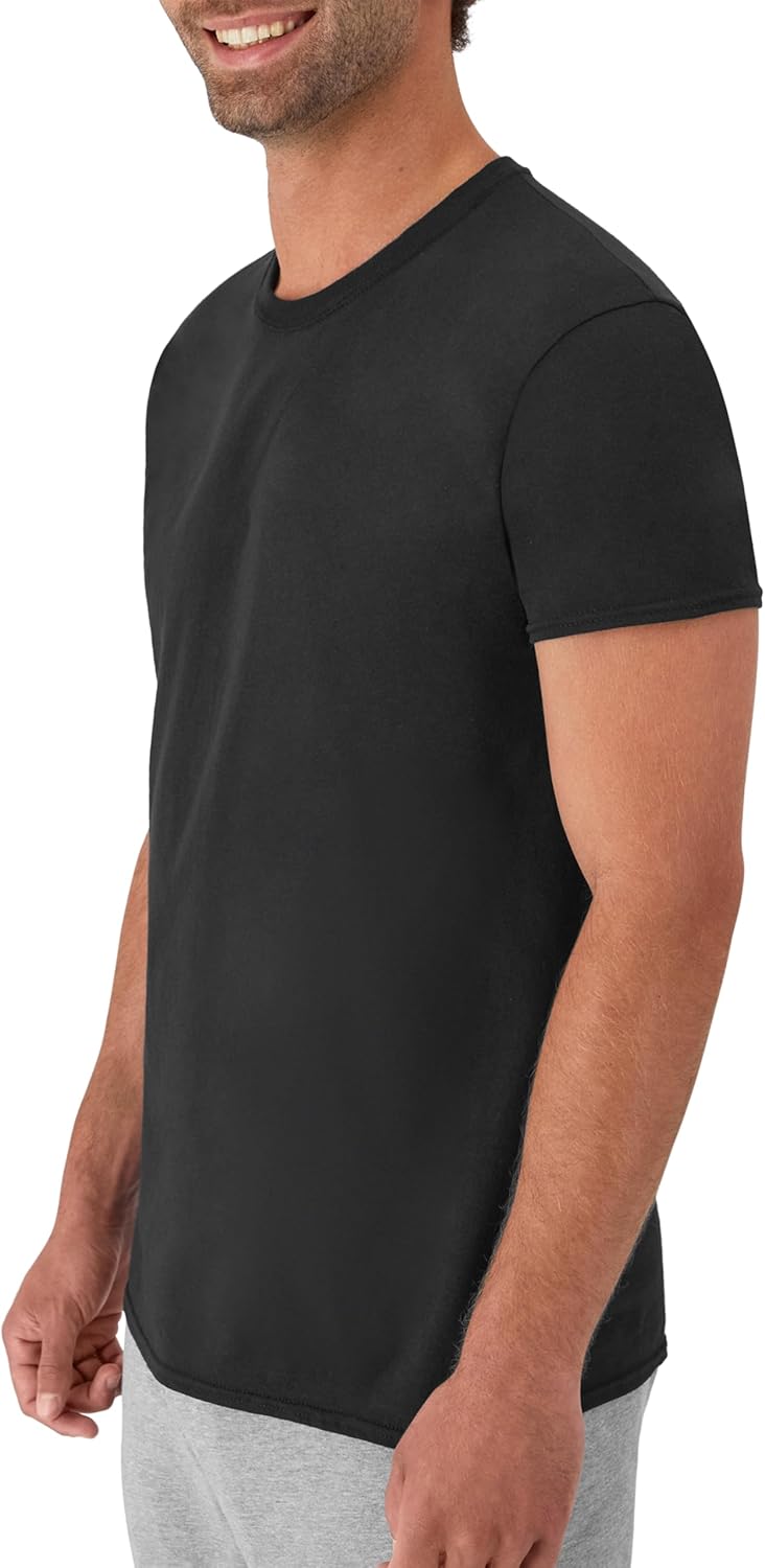 Hanes Men's Undershirt Packs, Stay-Tucked