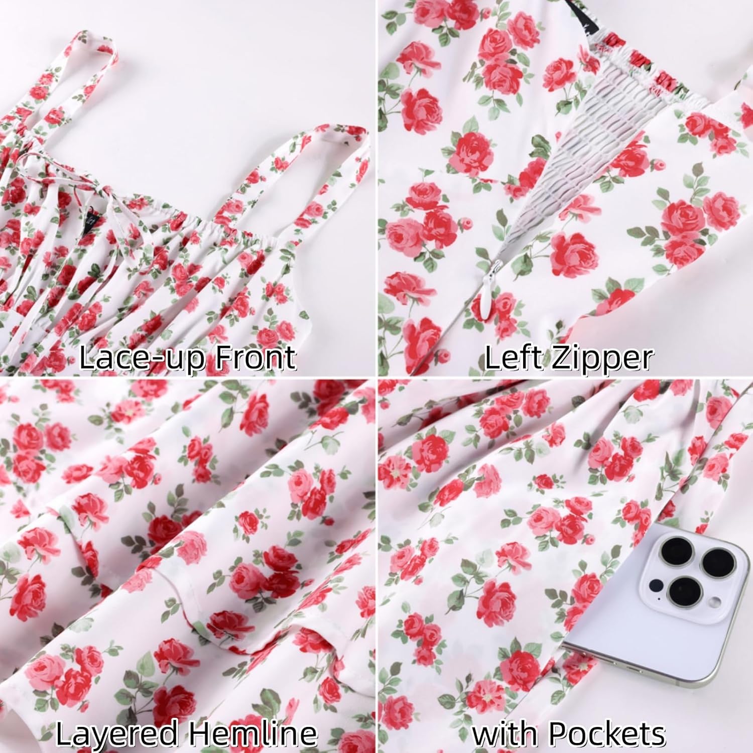 Scarlet Darkness Floral Mini Corset