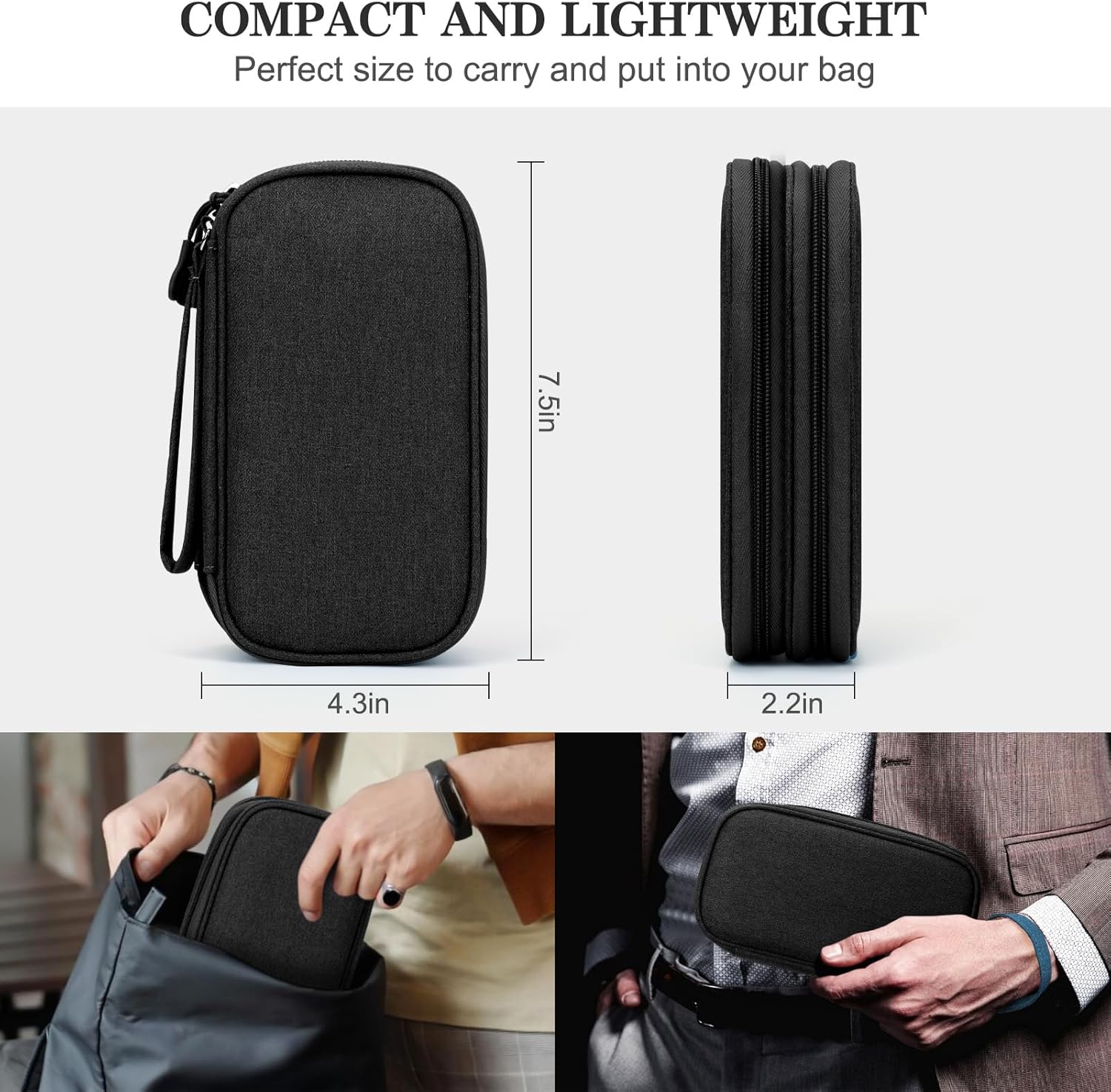 FYY Travel Cable Organizer Pouch