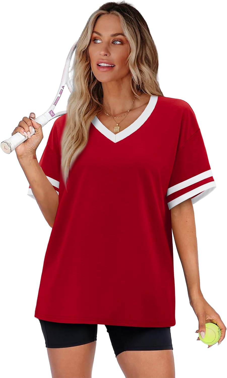 WIHOLL Womens T Shirts Loose