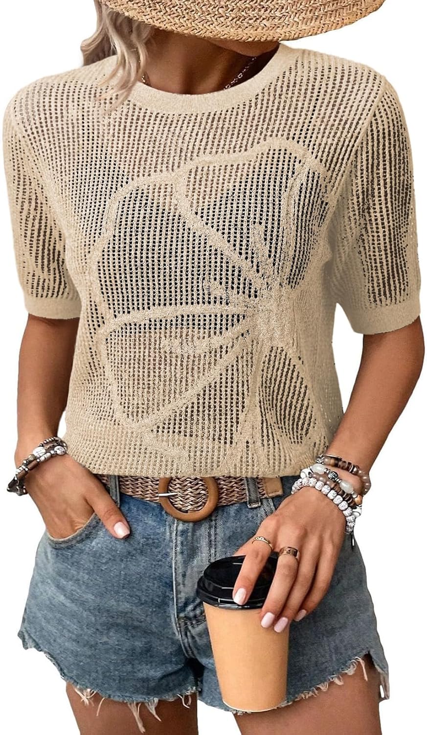 Dokotoo Womens Summer Short Sleeve