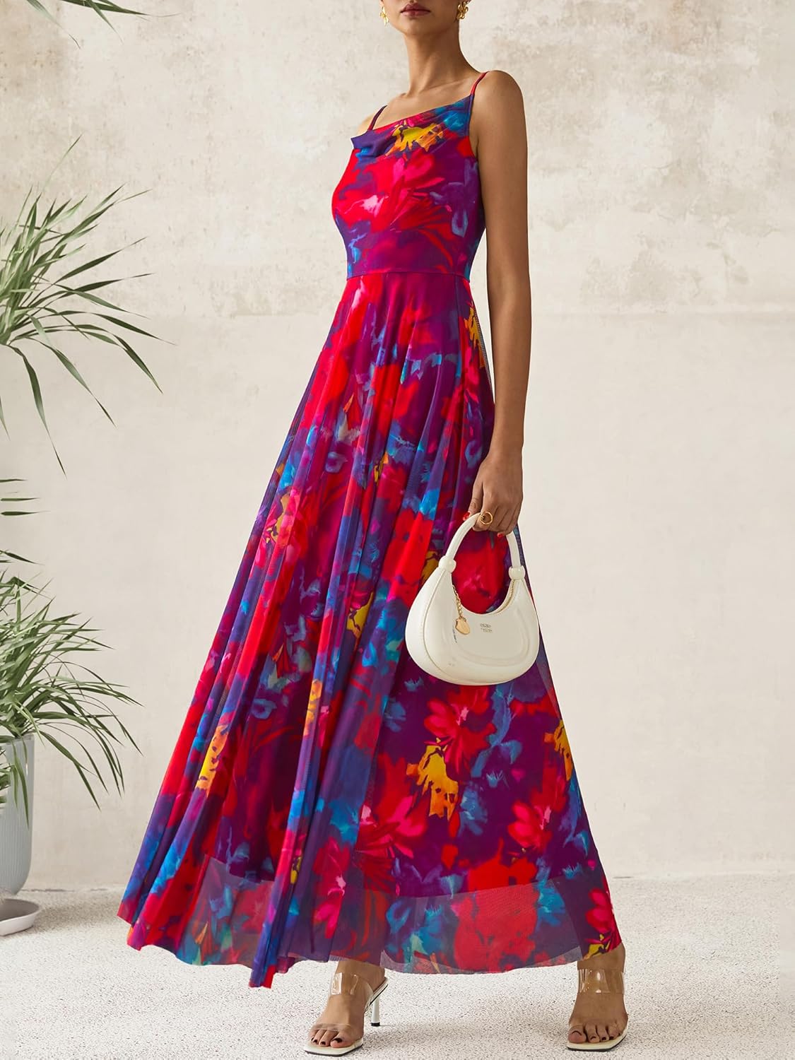 BTFBM Women Summer Floral Maxi