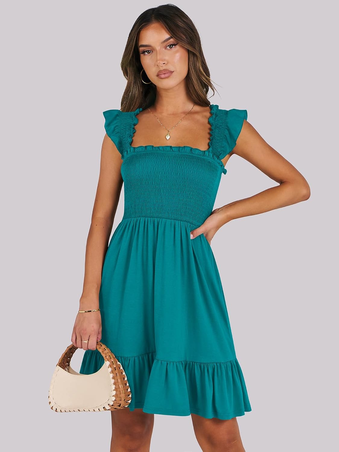 ANRABESS Women's Summer Casual Sleeveless