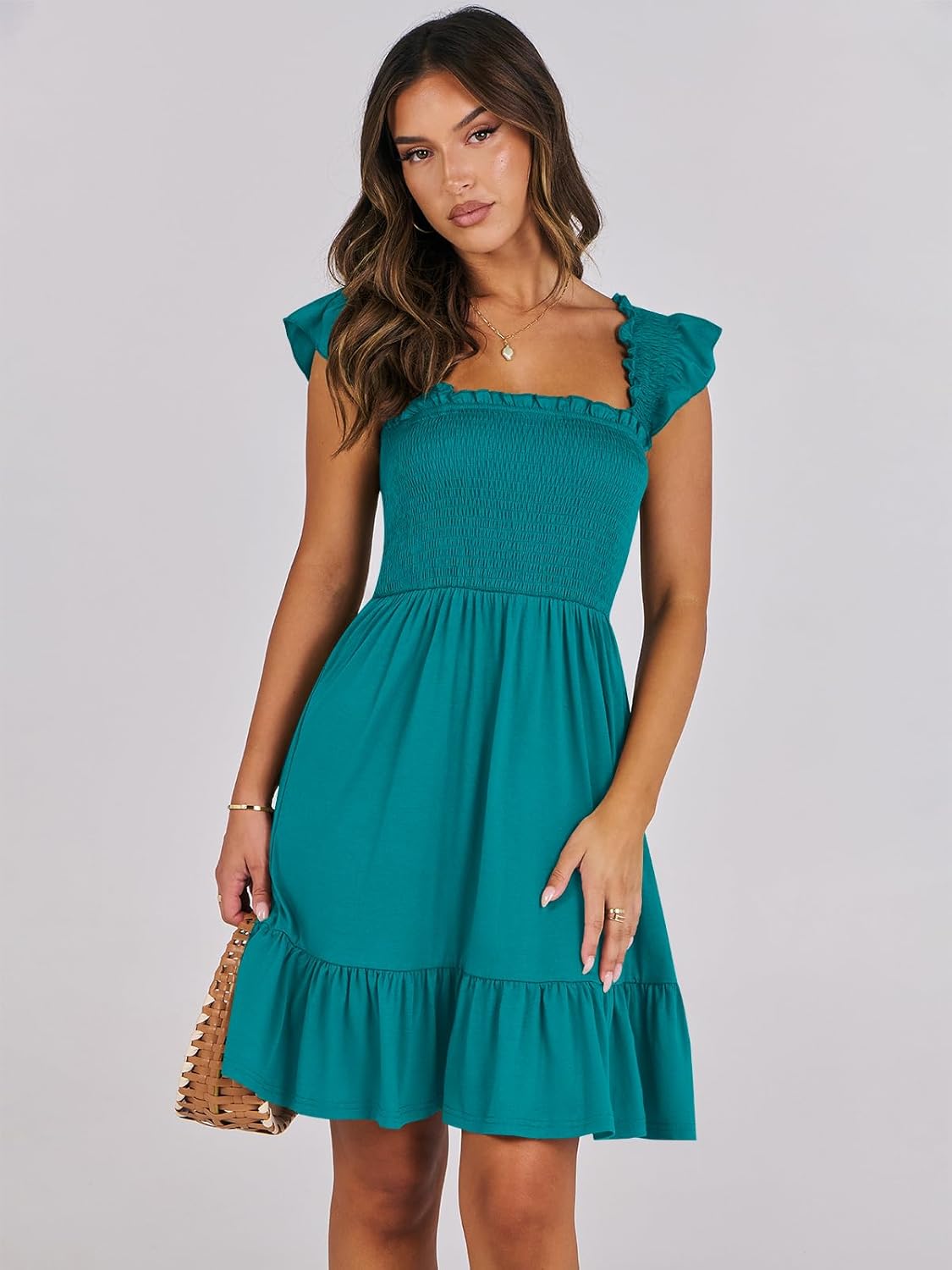 ANRABESS Women's Summer Casual Sleeveless