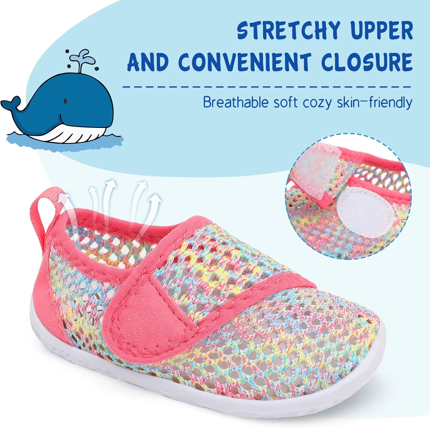 LeIsfIt Toddler Water Shoes Boys