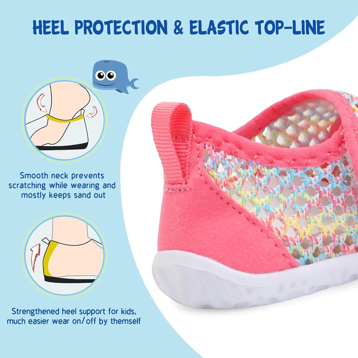 LeIsfIt Toddler Water Shoes Boys