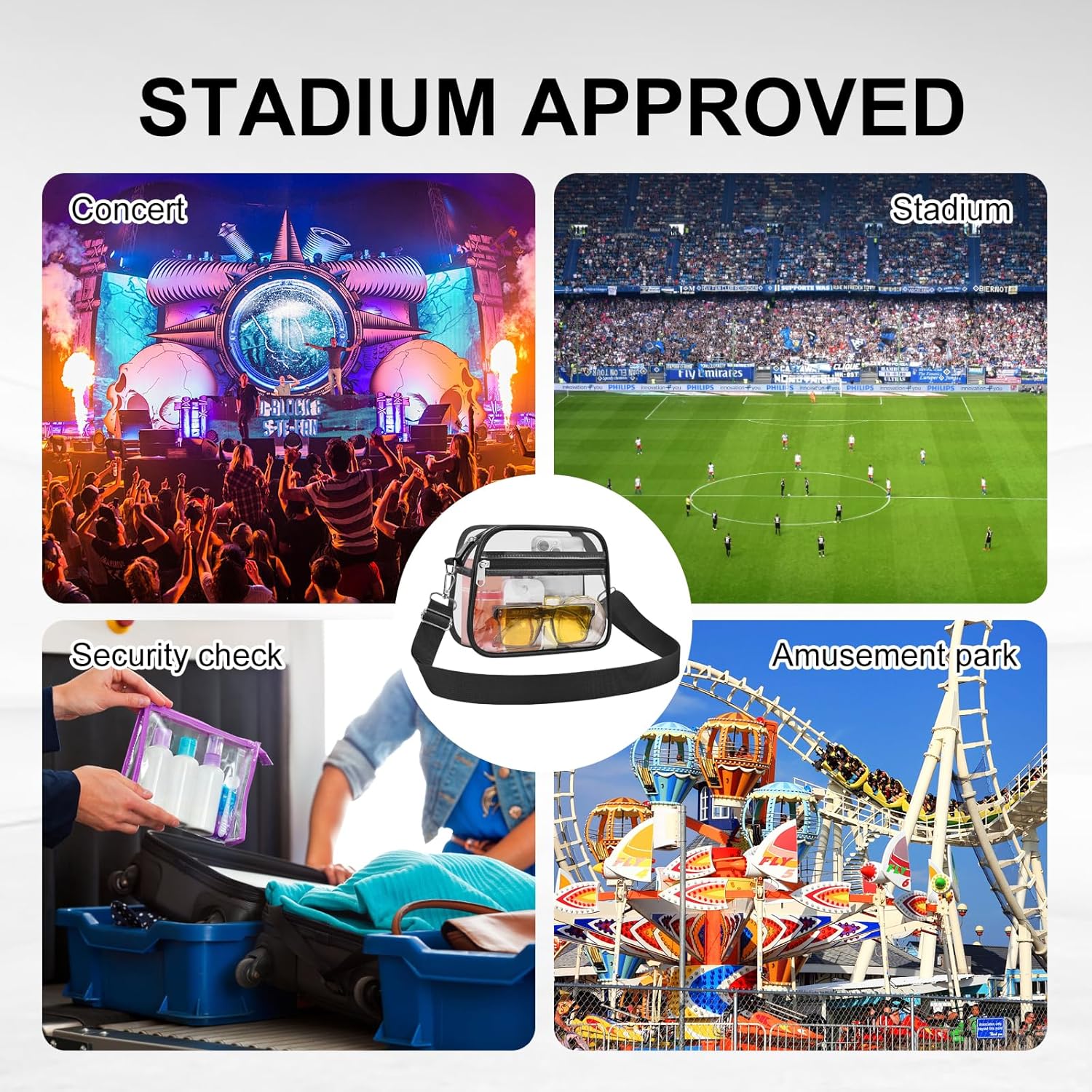 Clear Bag for Stadium Events