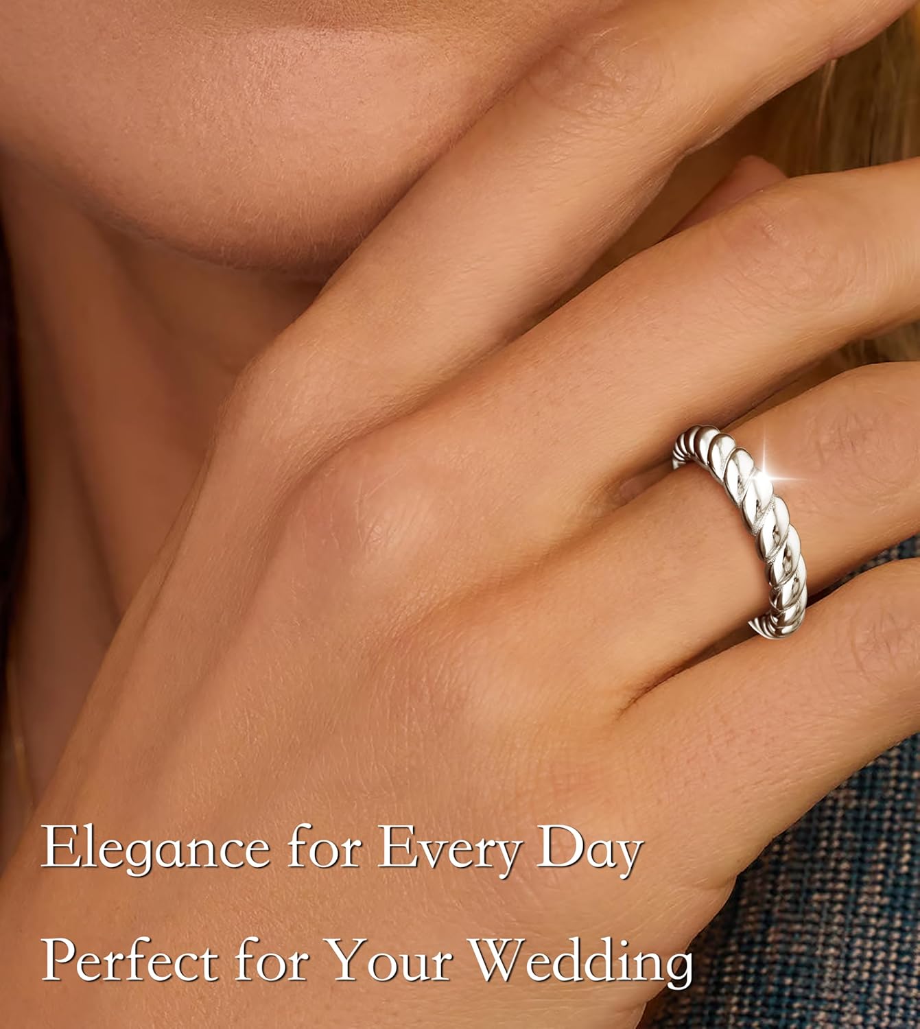 Non Tarnish Gold Chunky Rings