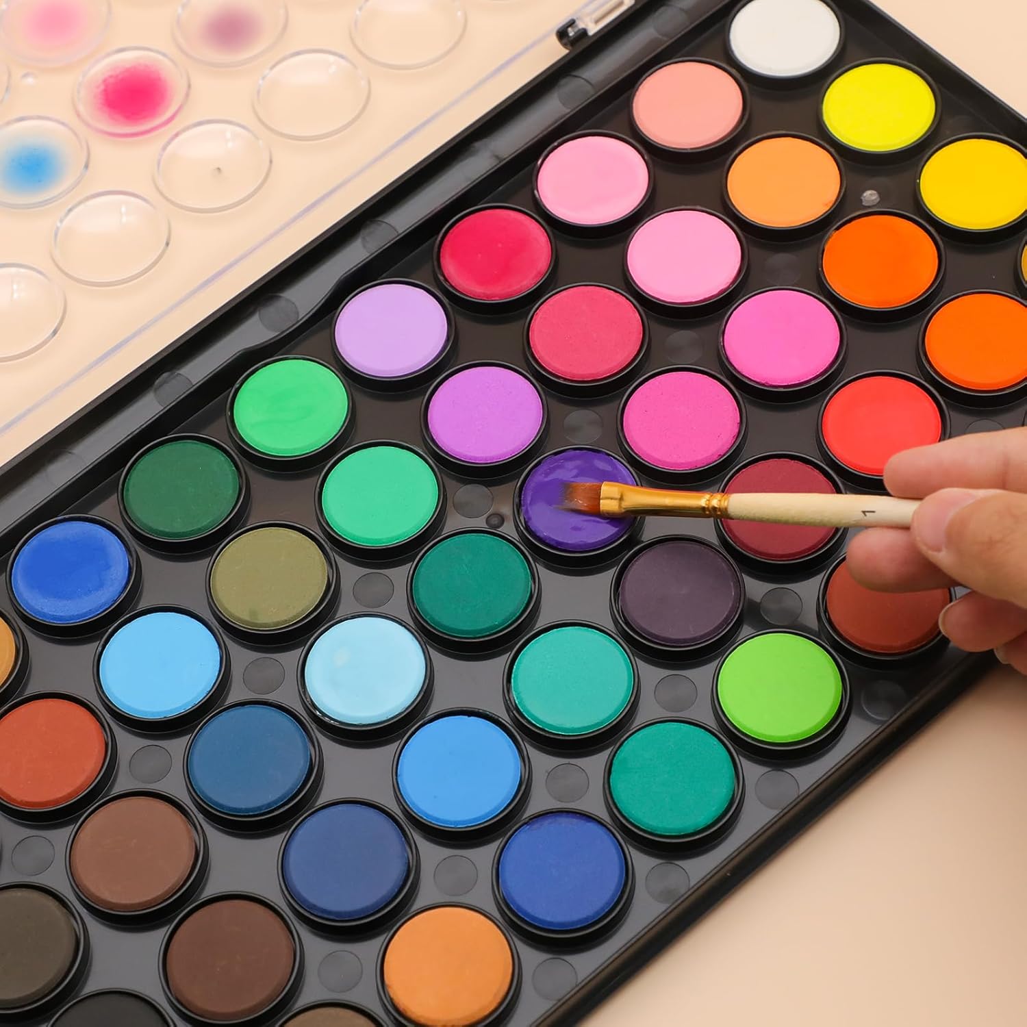 Artecho 48 Colors Watercolor Paint