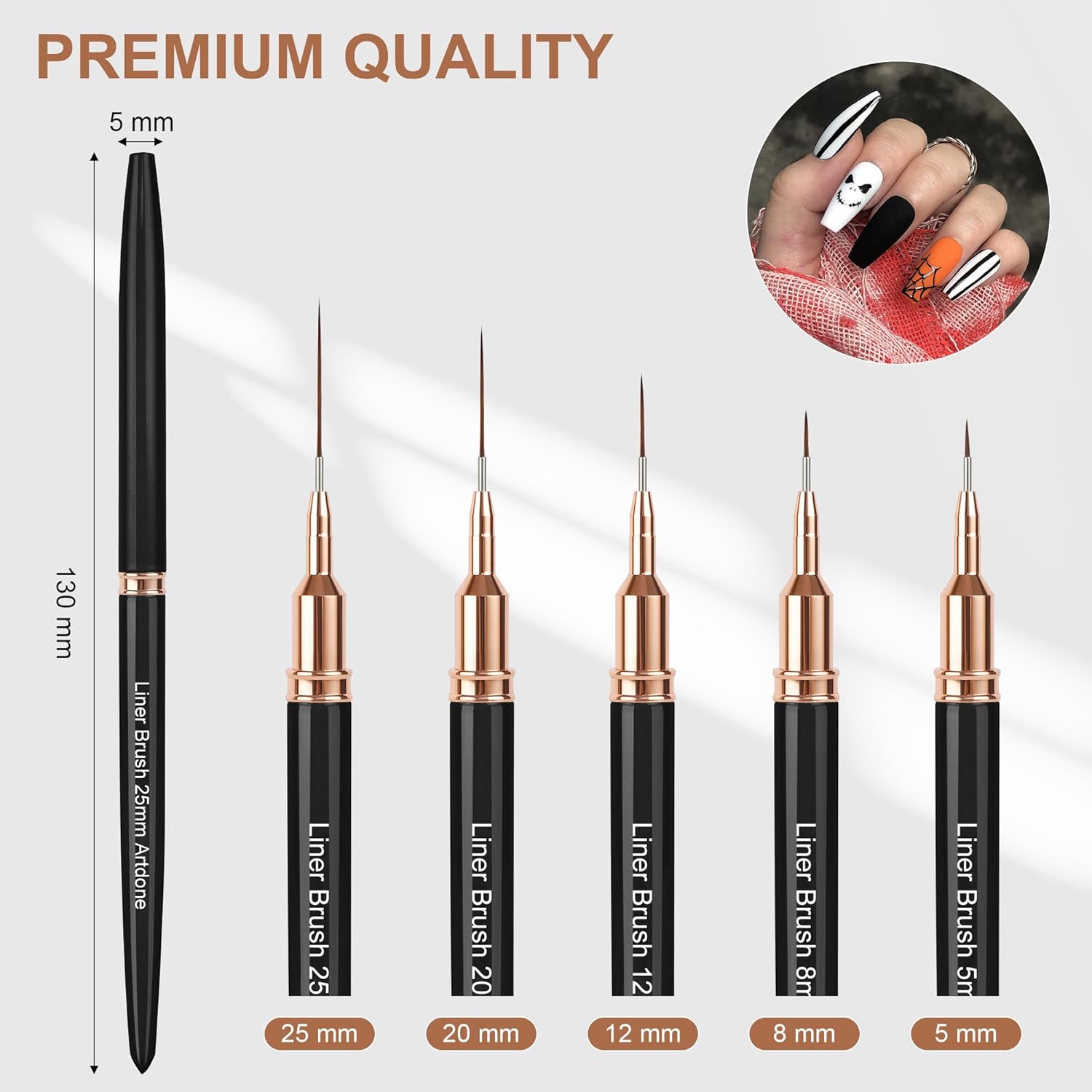 Artdone Metallic Nail Art Pens