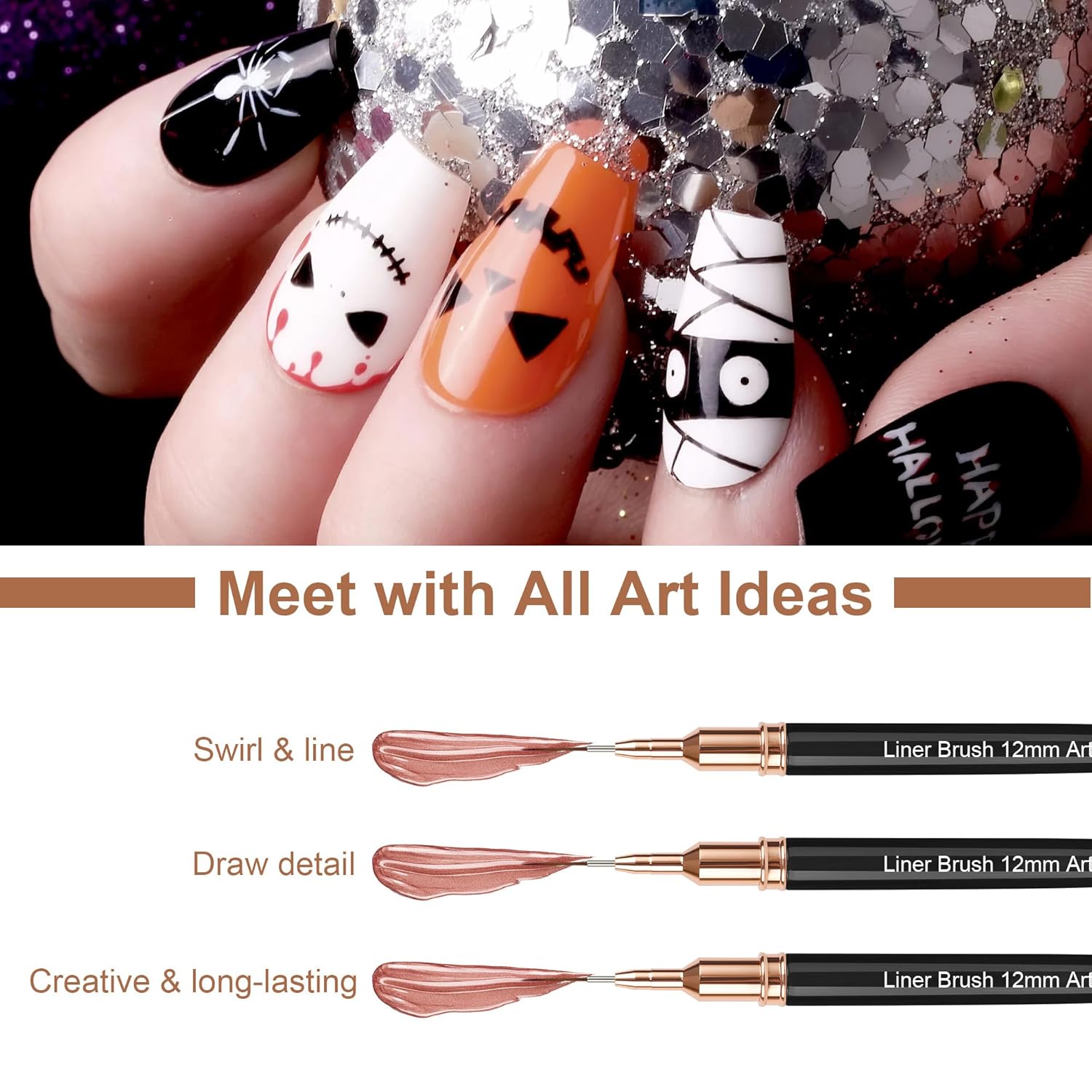 Artdone Metallic Nail Art Pens