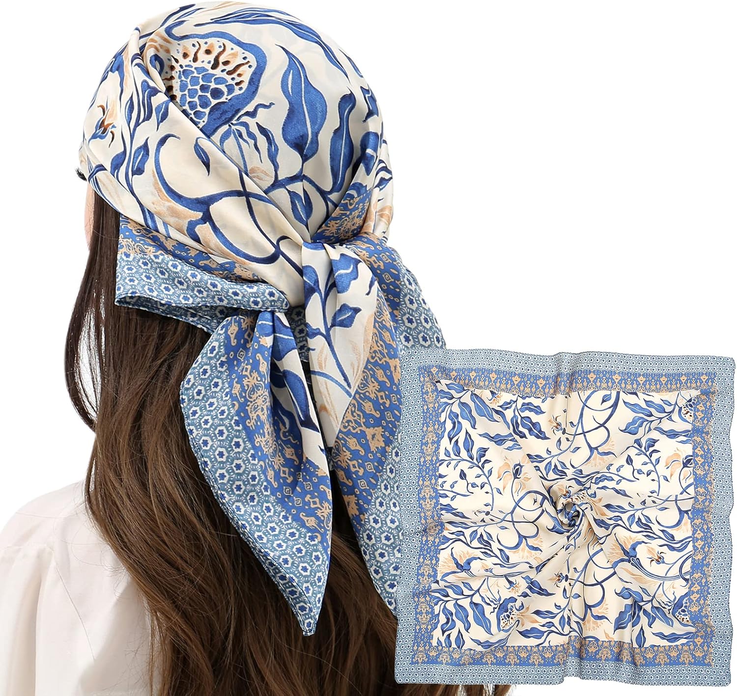 RIIQIICHY Women Head Hair Scarf