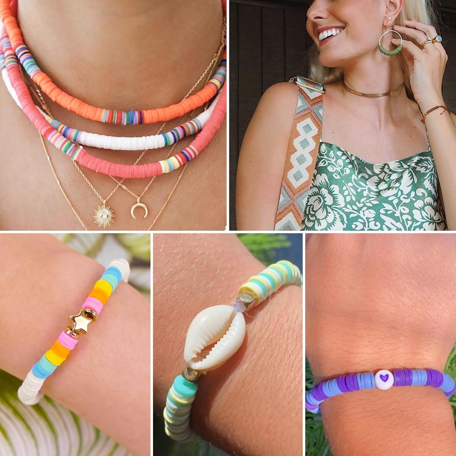 Gionlion 6000 Clay Beads Bracelet