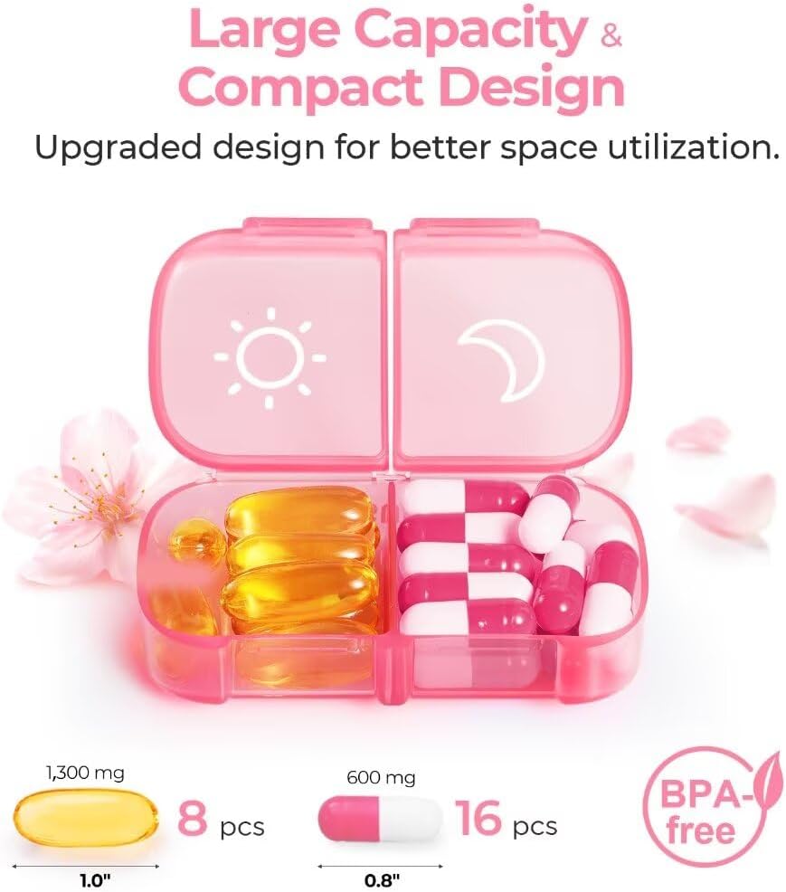 AUVON XL Weekly Pill Organizer