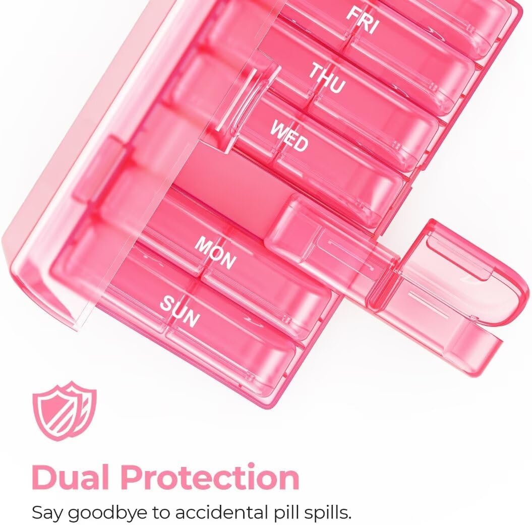 AUVON XL Weekly Pill Organizer