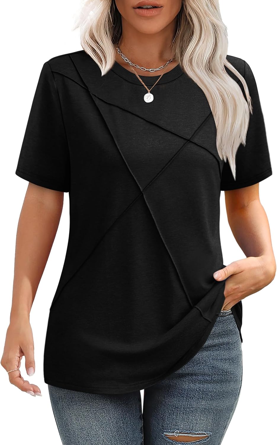 XIEERDUO Womens Summer Tops 2026