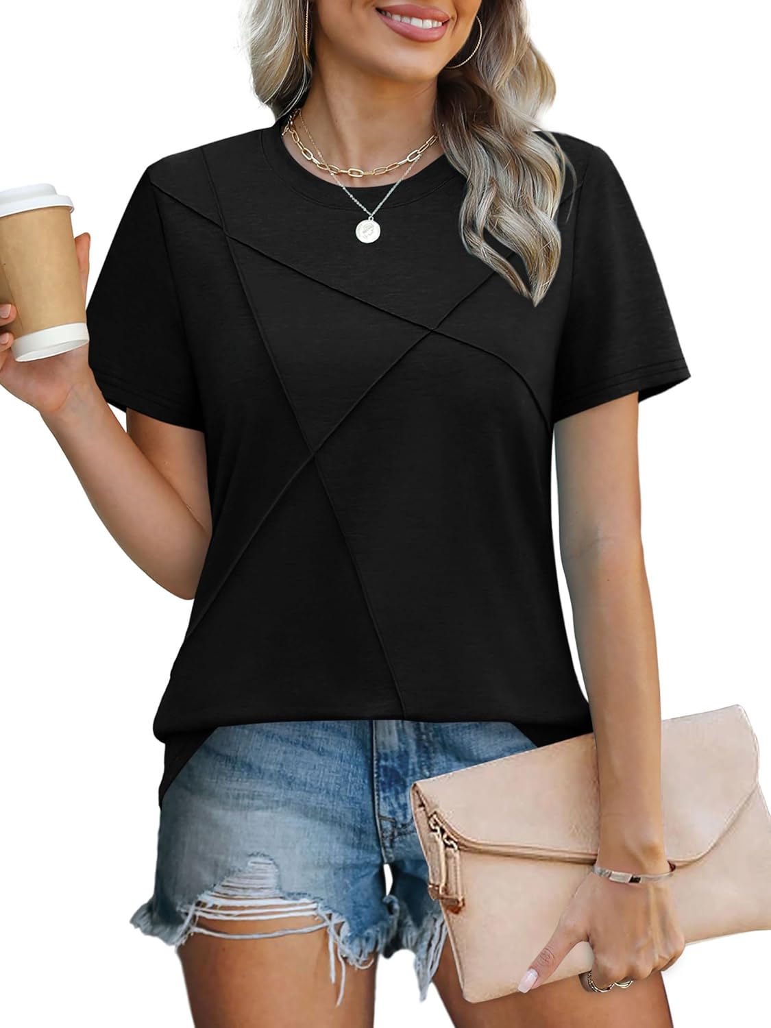 XIEERDUO Womens Summer Tops 2026
