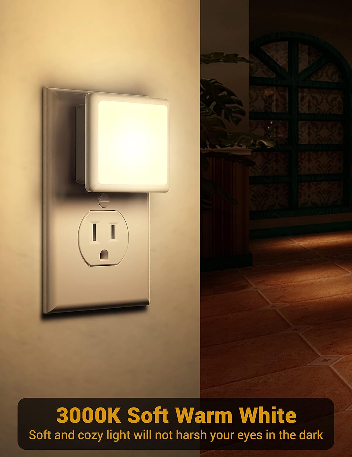 JandCase Night Lights Plug into