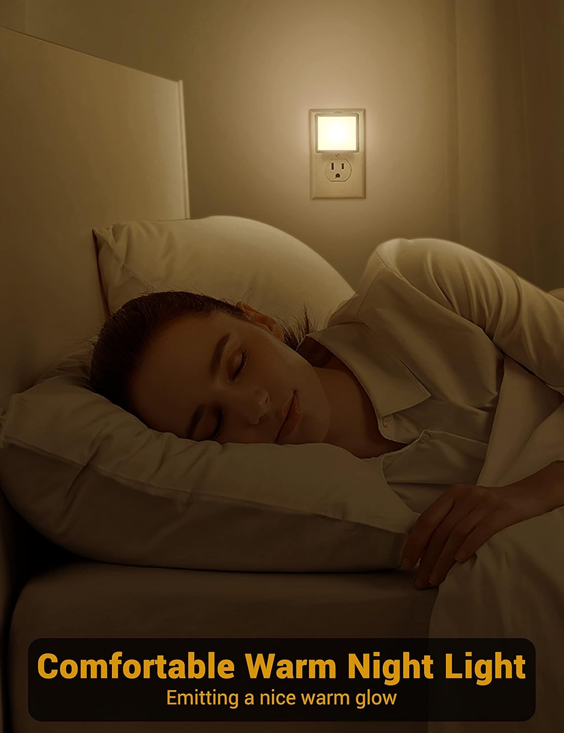 JandCase Night Lights Plug into