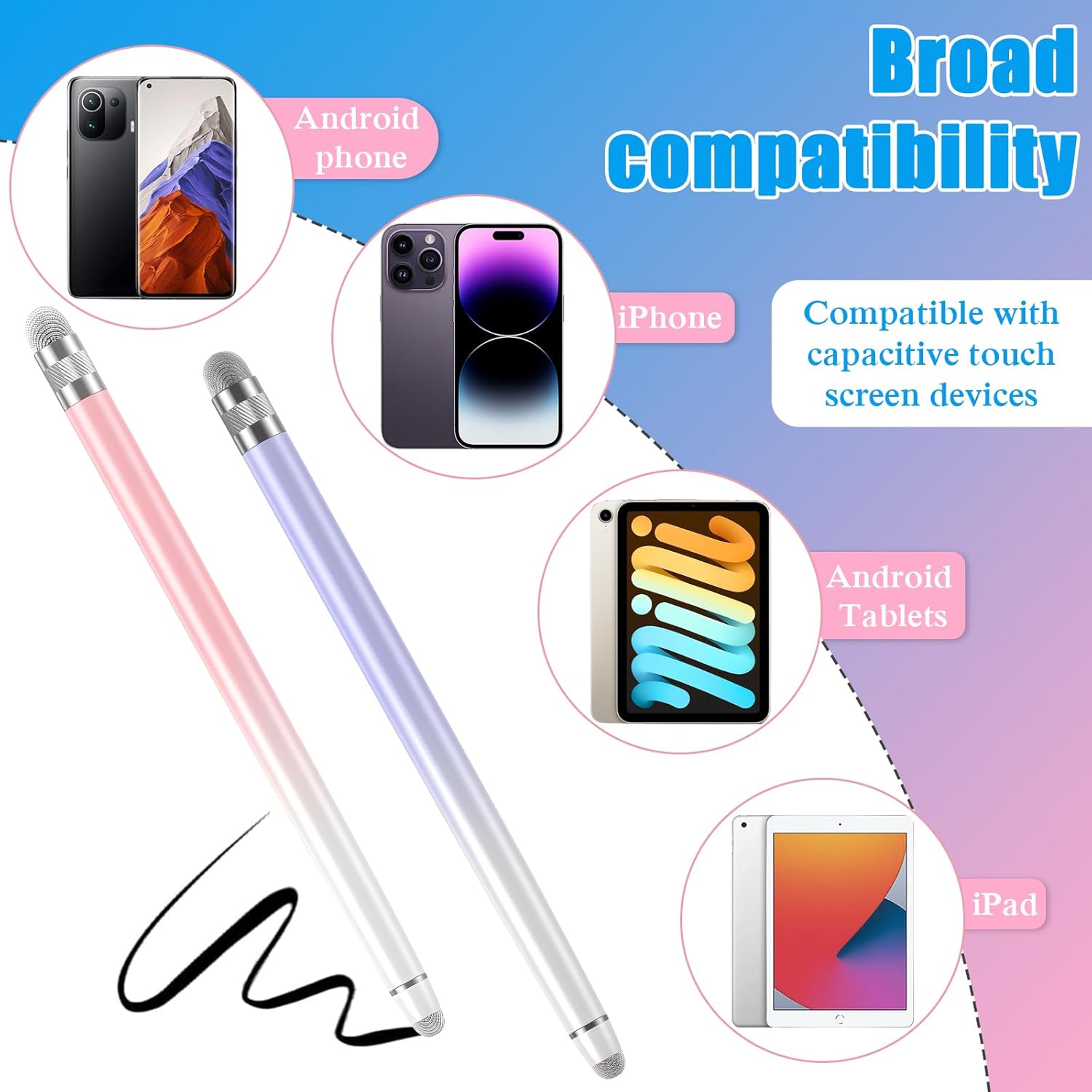 Bopomofo 2PCS Stylus Pens