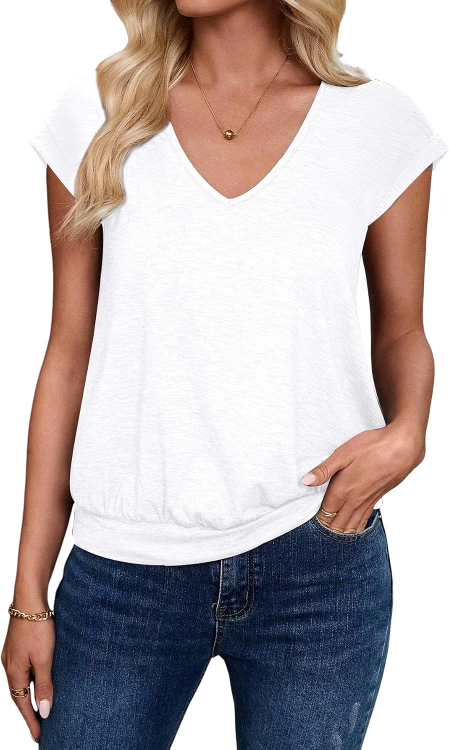 Sialois Womens Summer Tops Business