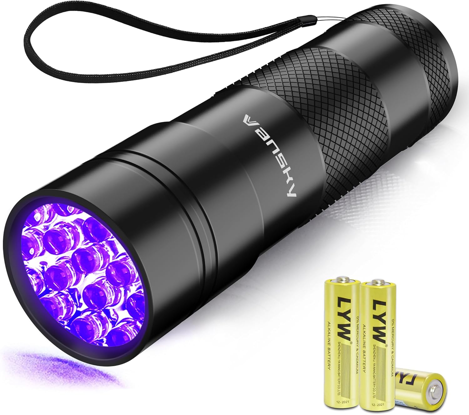 UV Light 395nm Blacklight Flashlight: