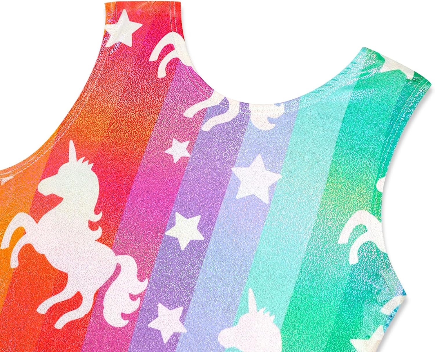 Gymnastics Leotards for Girls Shiny