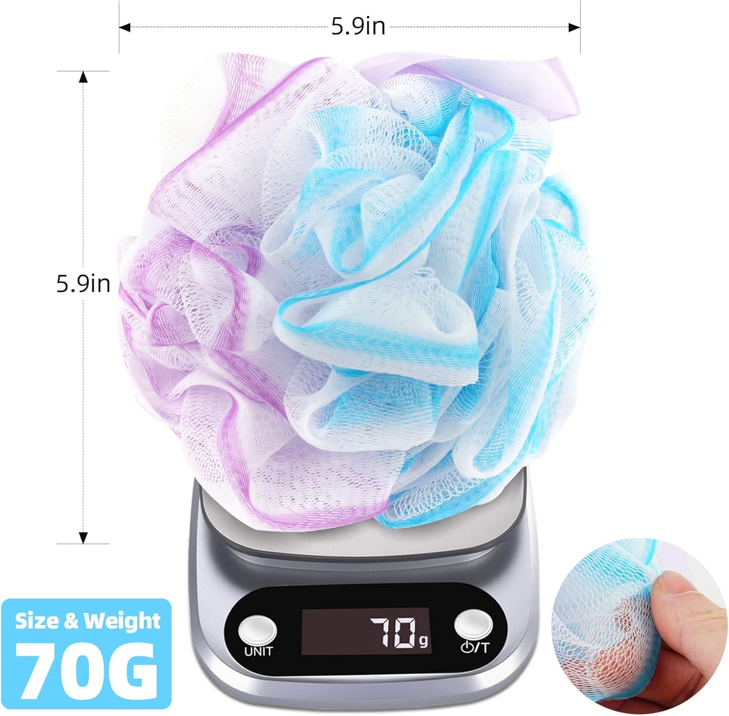 Chuya Bath Sponges Loofahs 70