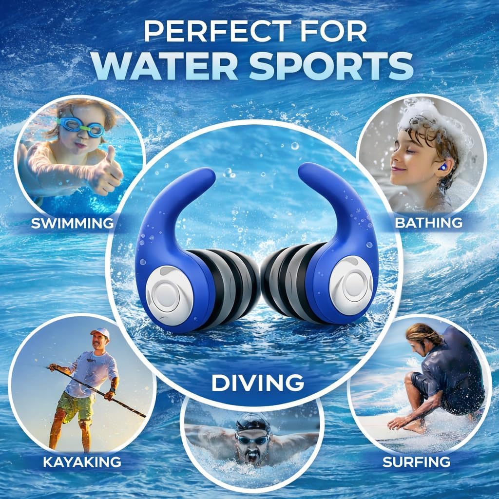Waterproof Swimming Ear Plugs
