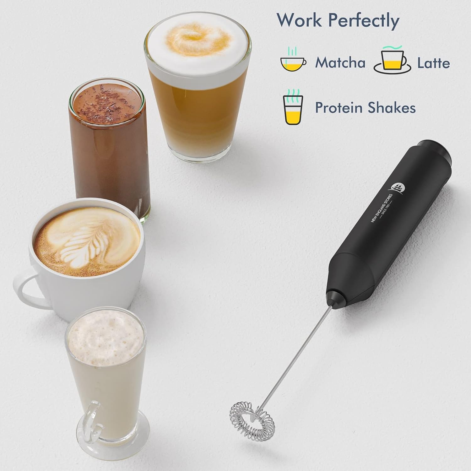 Powerful Milk Frother Wand