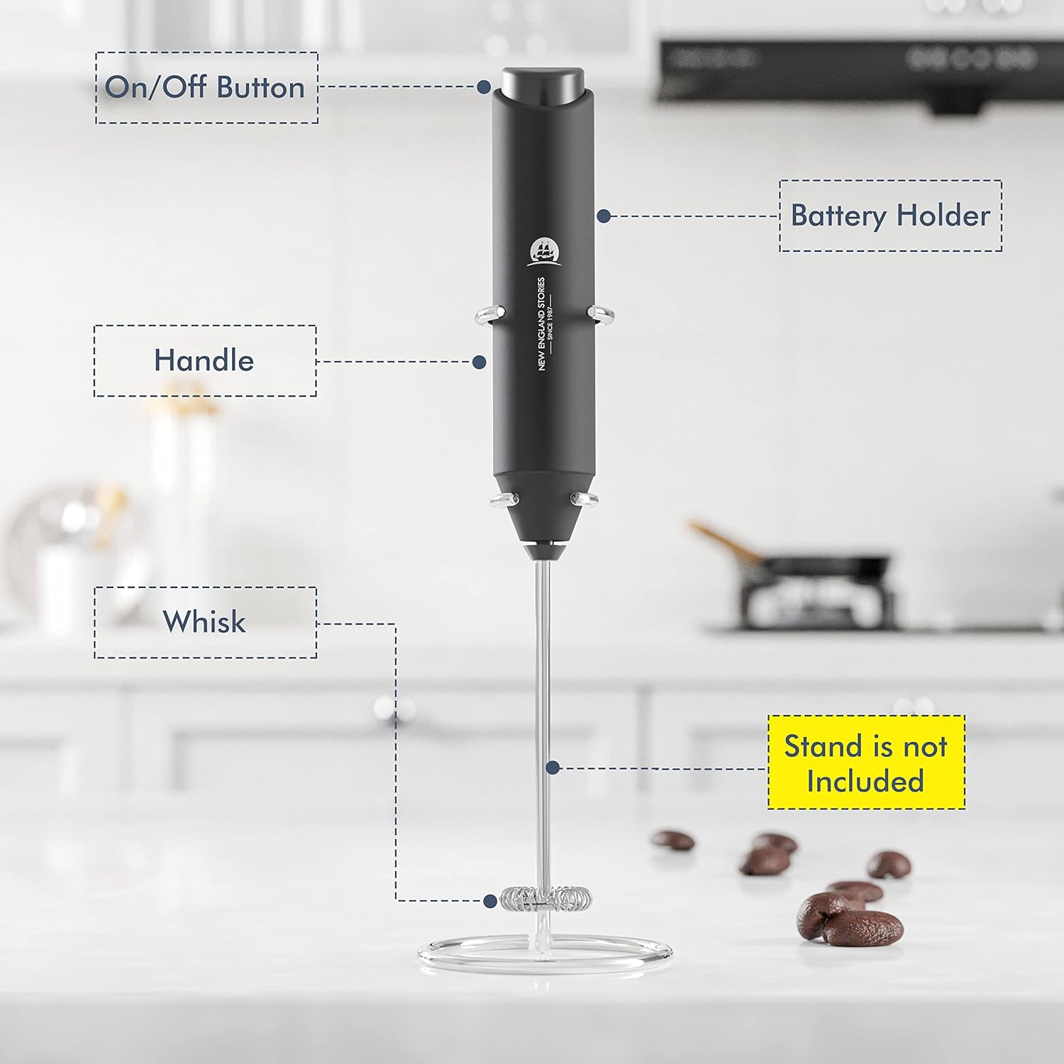 Powerful Milk Frother Wand