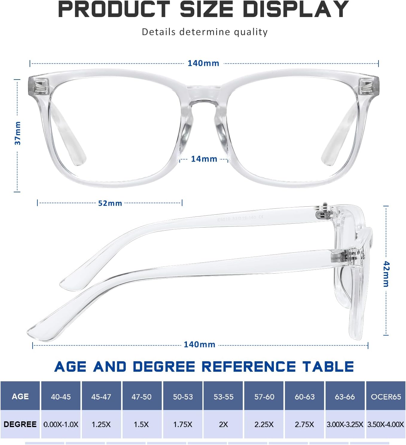 Reading Glasses for Women Men