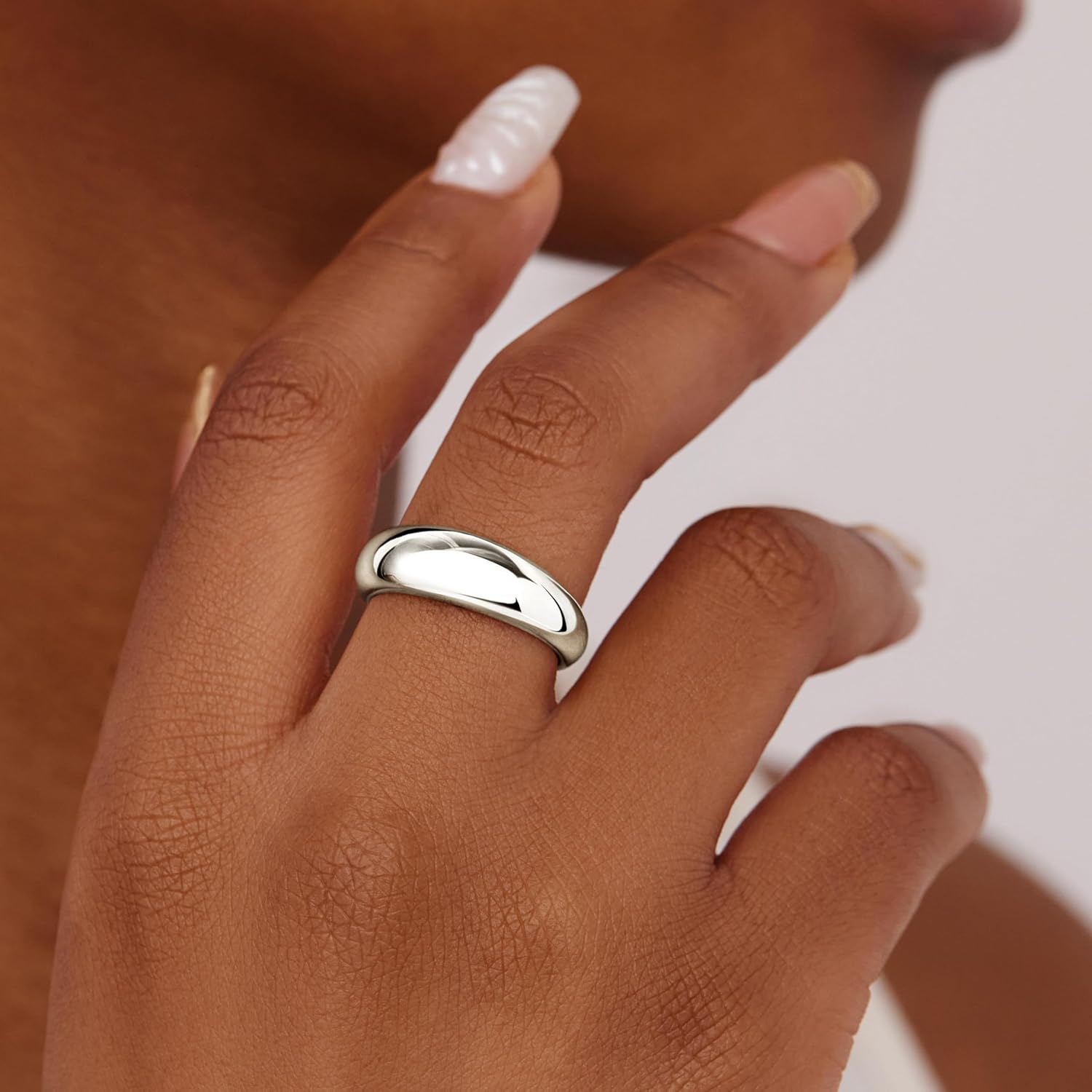 Non Tarnish Gold Chunky Rings