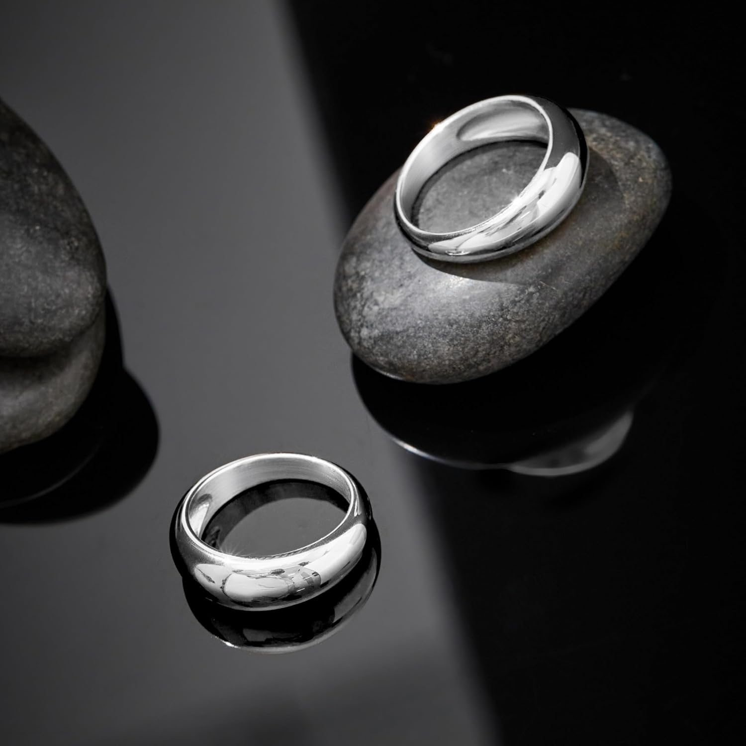 Non Tarnish Gold Chunky Rings