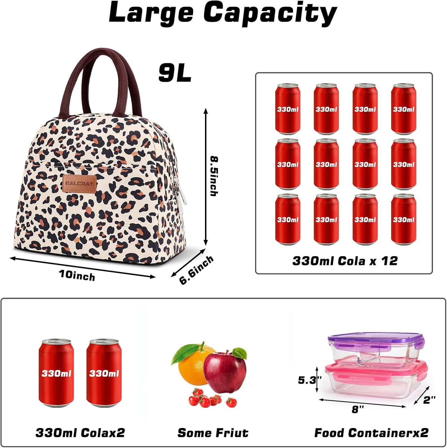 BALORAY Lunch Bag for Women