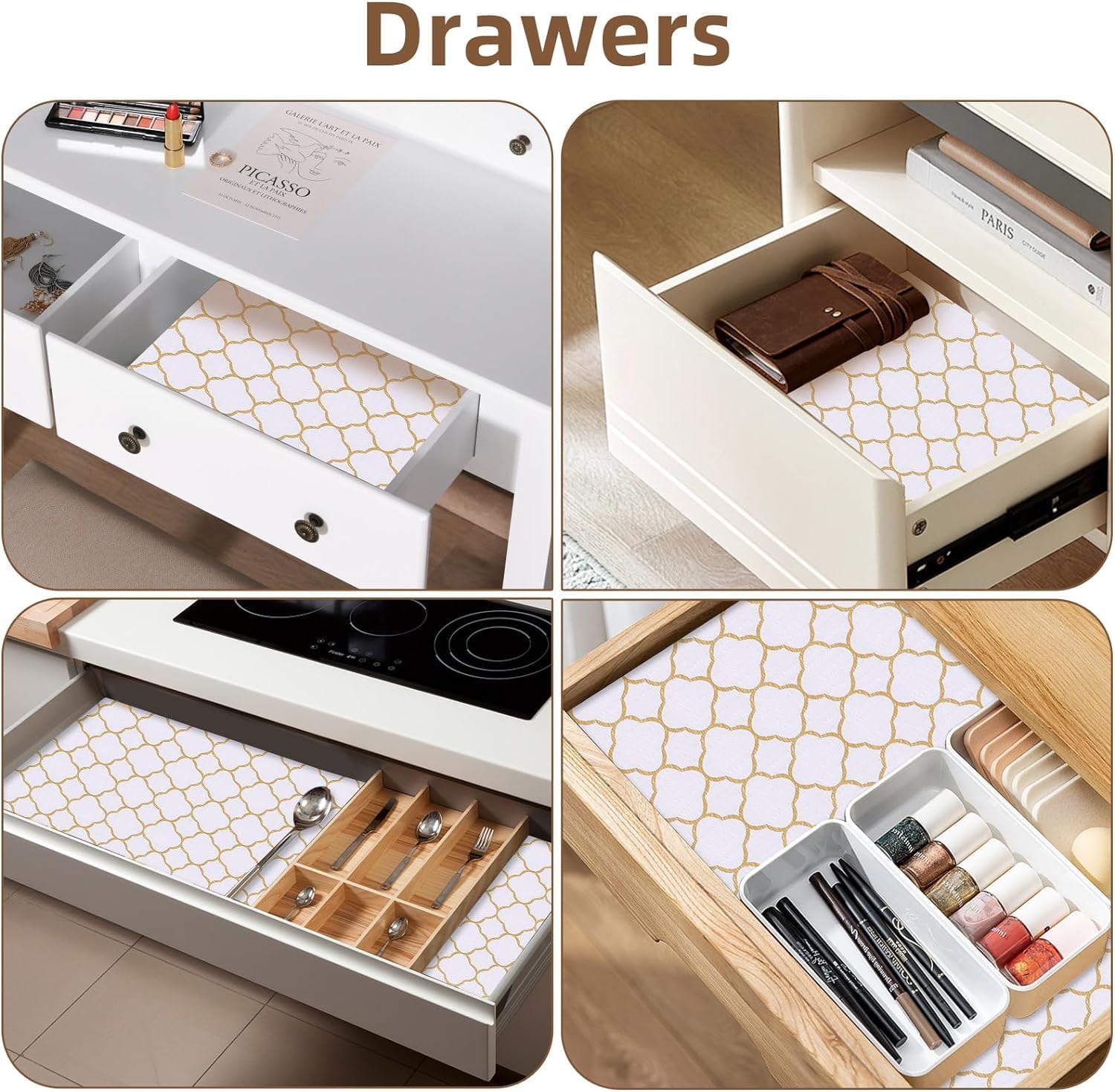 Shelf Drawer Liners for Kitchen