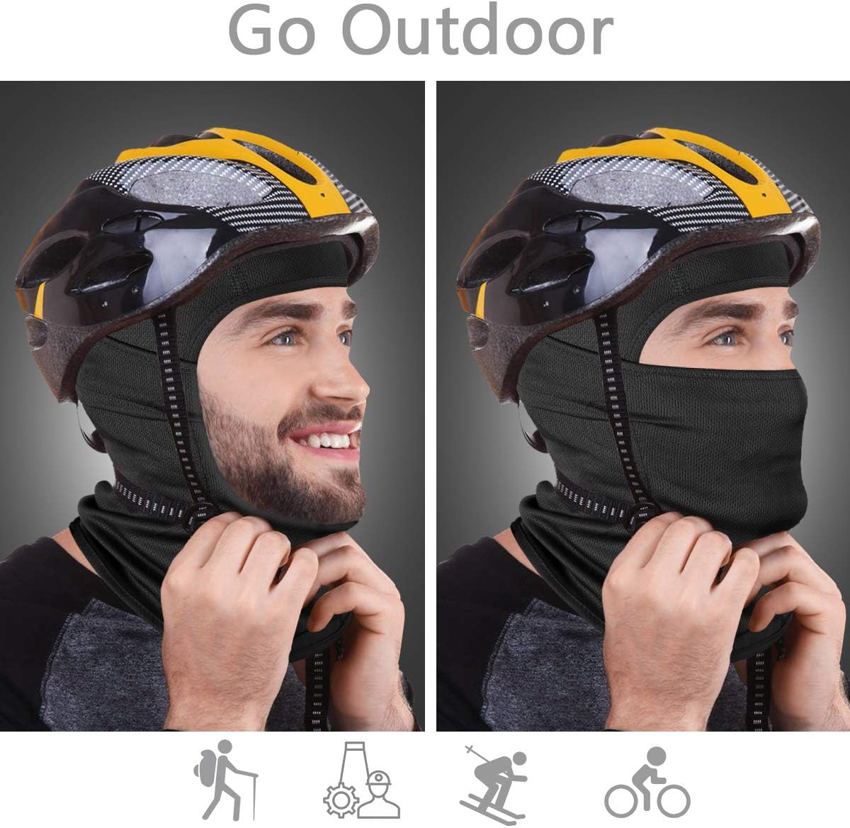 Achiou Ski Mask for Men