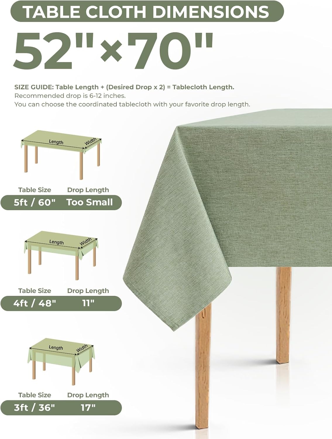 Decorelia Table Cloth for Rectangle