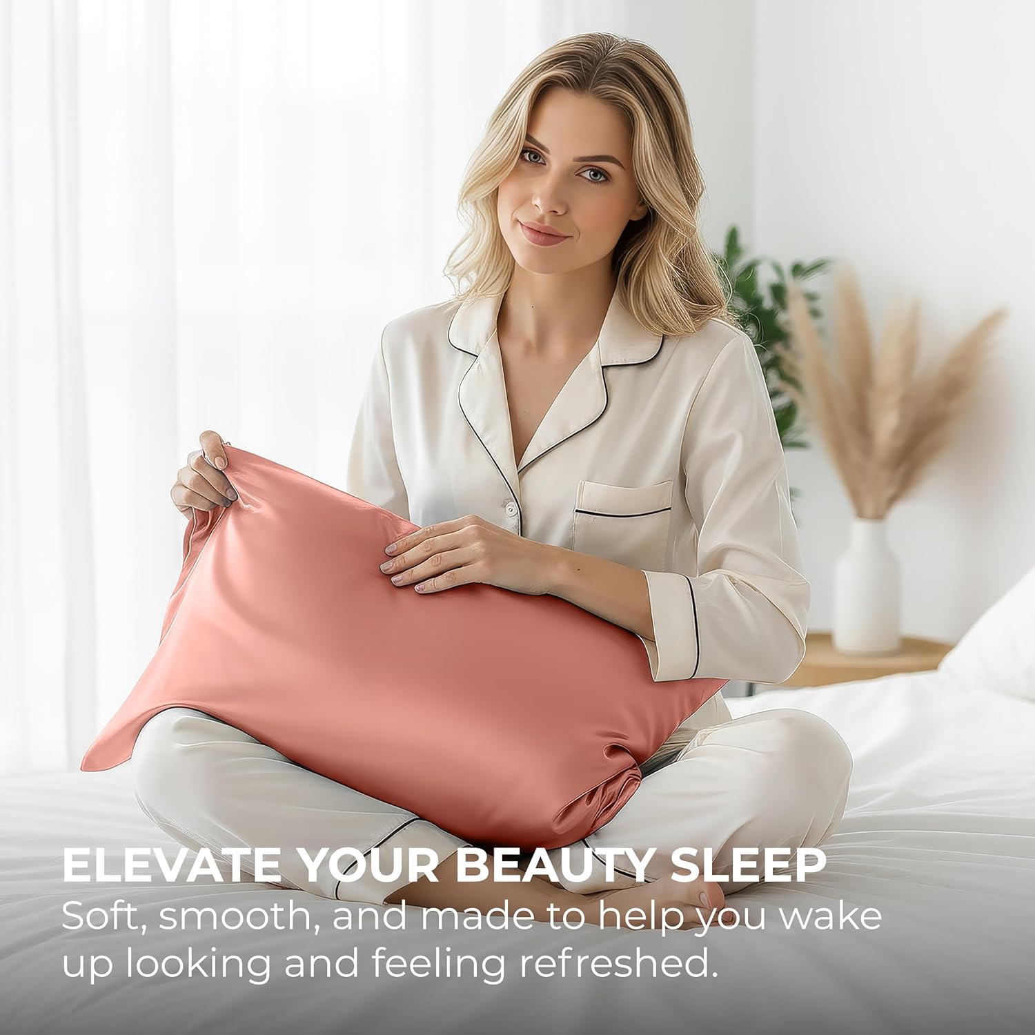 Pure Bedding Satin Pillowcase 2